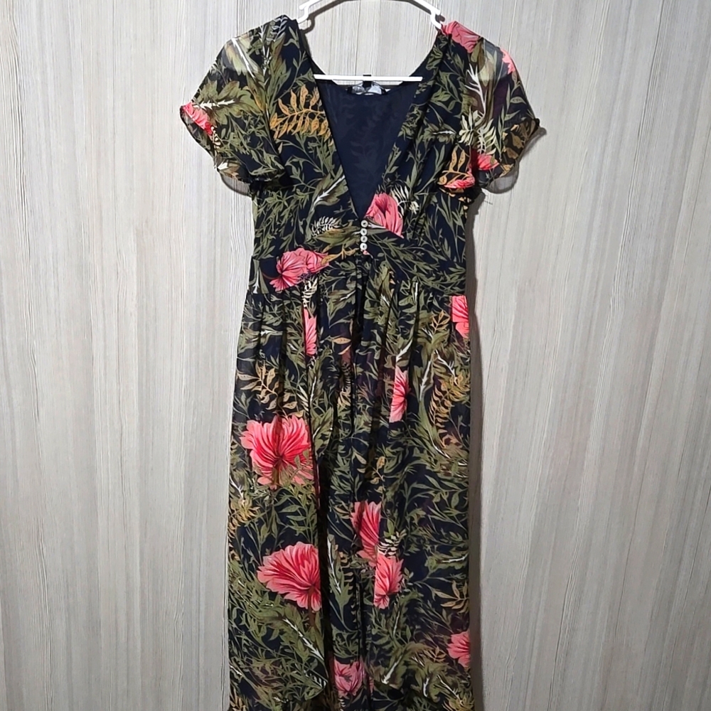 Floral maxi top